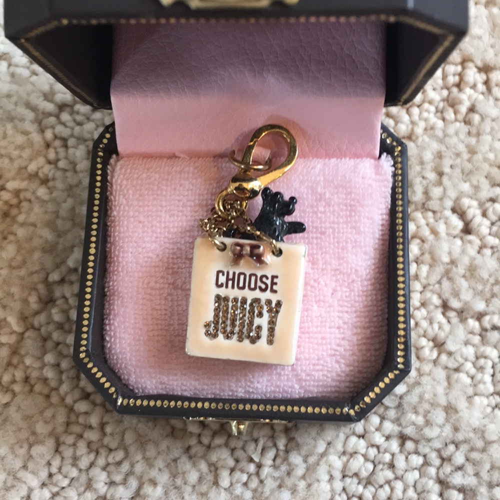 Juicy Couture bracelet charm